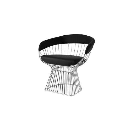 Chaise Cylinder - Cuir Premium Blanc