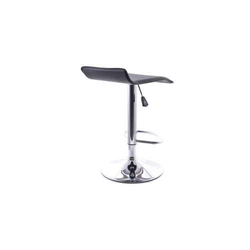 Tabouret De Bar Office Pivotant - Réglable En Hauteur Noir