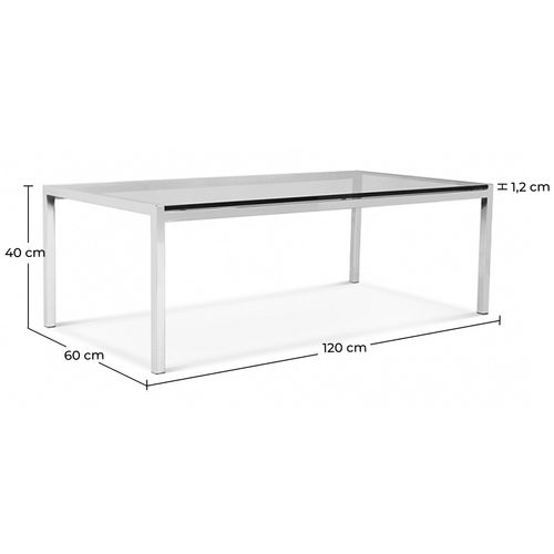 Table Basse Kanel Acier