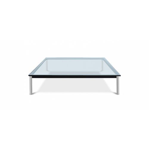 Table Basse En Verre Style Squar - 70 Cm Acier