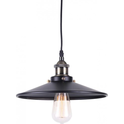 Lampe Pendante Edison 161 - Aluminium Noir