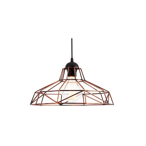 Lampe Suspension Edison Retro Doré