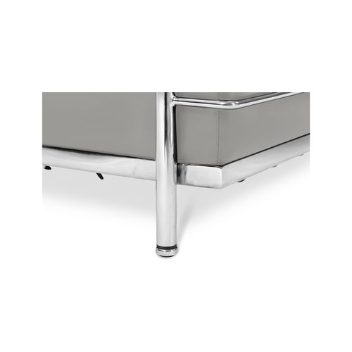 Repose-pied (ottoman) Squar - Simili Cuir Noir