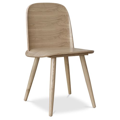 Chaise En Bois Style Scandinave Nerdy Bois Naturel