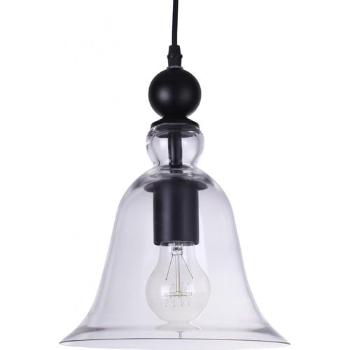 Lampe Pendante Avec Coupe De Cristal Edison – Acier Transparent
