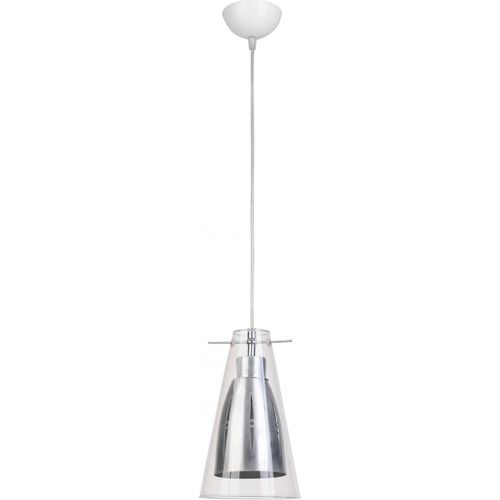 Lampe Pendante Apollo - Cristal Acier