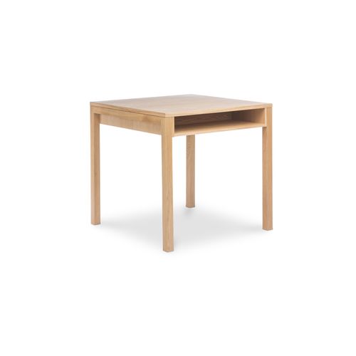 Table à Manger Carrè En Bois -lina Bois Naturel