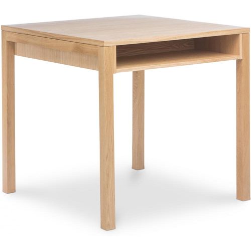 Table à Manger Carrè En Bois -lina Bois Naturel