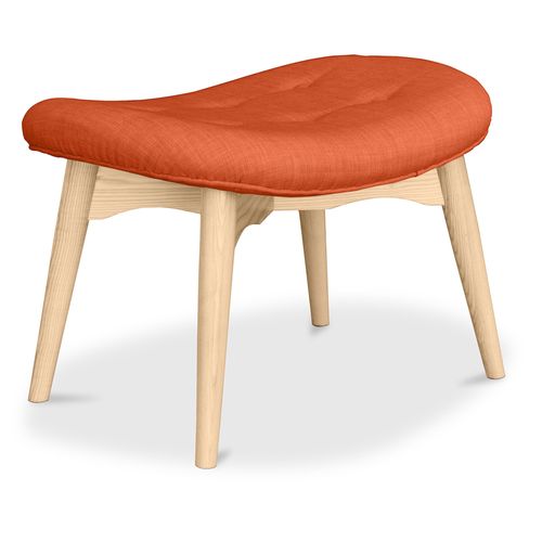 Ottoman Contor - Design Scandinave Orange