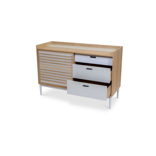 Buffet En Bois - Oxell Bois Naturel