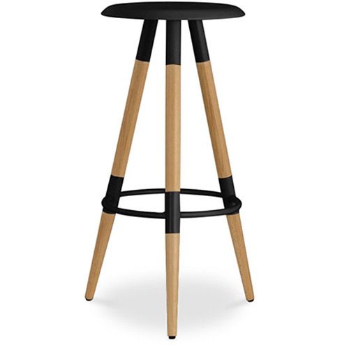 Tabouret De Style Scandinave - Métal Noir