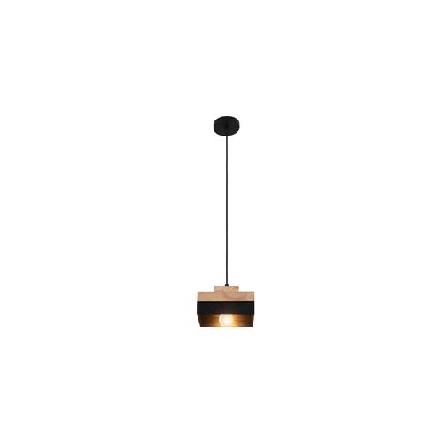 Lampe Suspendue De Style Scandinave Edda -bois Et Métal Blanc