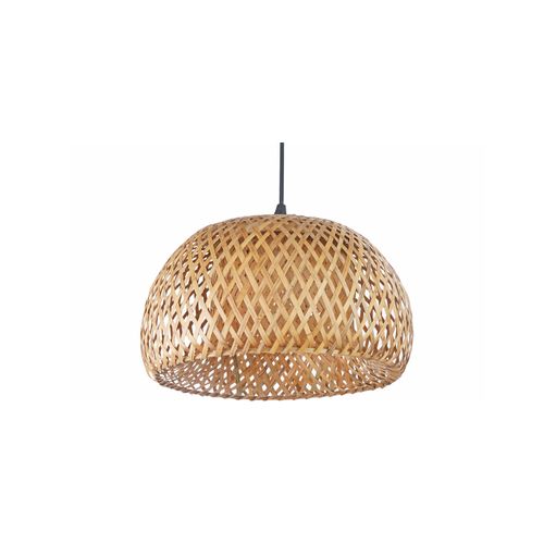 Plafonnier Tressé Design Boho Bali - Bambou Bois Naturel