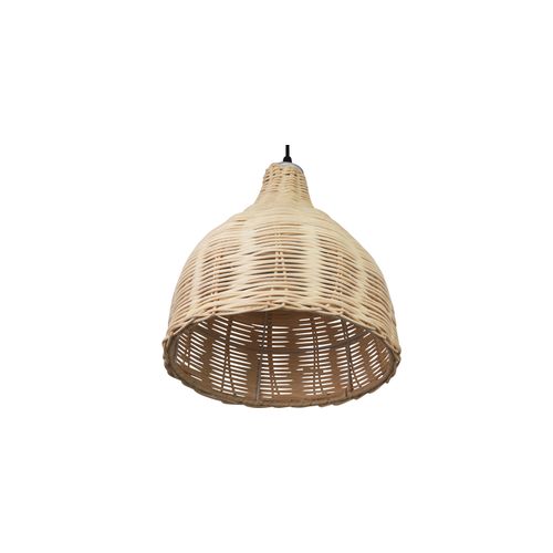 Plafonnier Design Boho Bali Bohol - Bambou Bois Naturel
