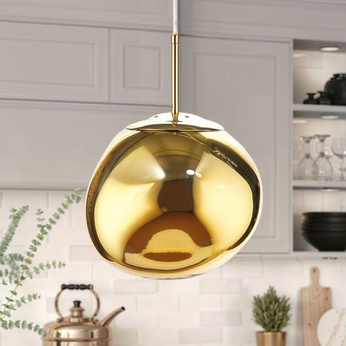 Lampe Suspendue Design Lava - Acrylique Argenté