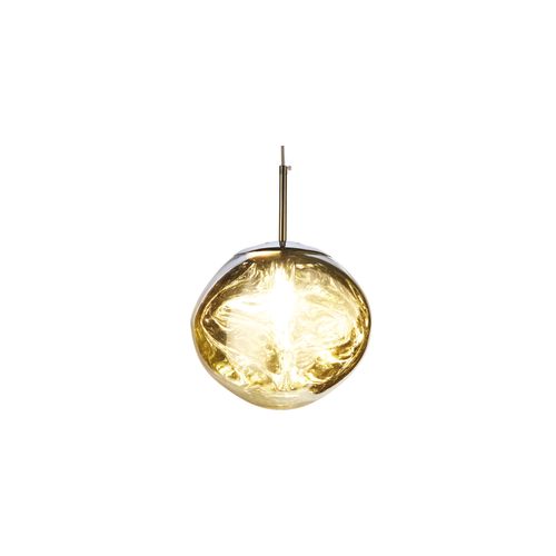 Lampe Suspendue Design Lava - Acrylique Doré