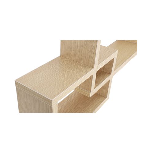 Étagère Murale En Bois - Design De Boîtes - Dagoa Bois Naturel