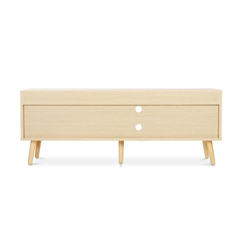 Meuble TV En Bois - Design Scandinave - Haley  Jaune