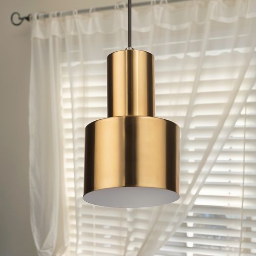 Lampe Suspendue Basilio - Metal Doré Rose Chromé