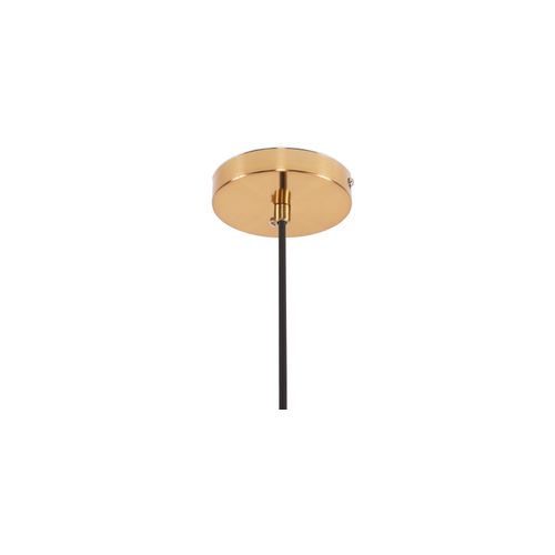 Lampe De Plafond Design Moderne, Verre Et Métal - Genoveva Beige