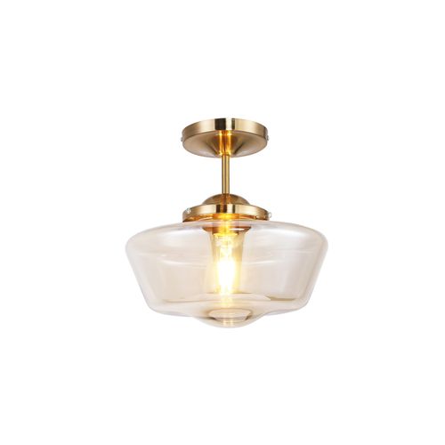 Plafonnier Doré Design Beige