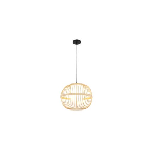 Lampe De Plafond Design Design Boho Bali En Bambou Bois Naturel