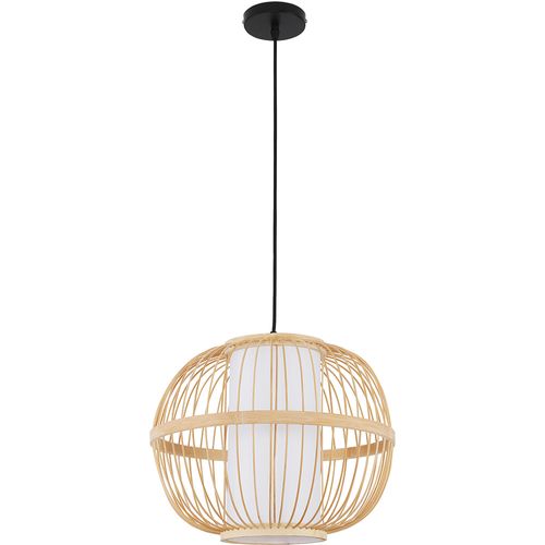 Lampe De Plafond Design Design Boho Bali En Bambou Bois Naturel