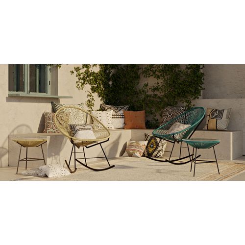 Table De Jardin - Table D'appoint -ulana Blanc