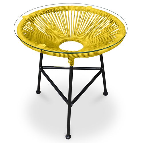 Table De Jardin - Table D'appoint -ulana Jaune