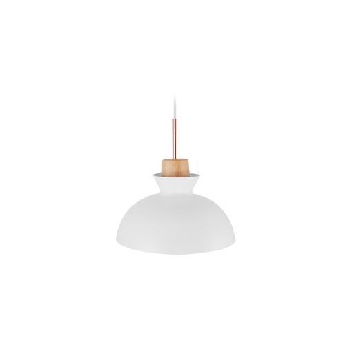 Lampe Suspension Design Scandinave En Métal Et Bois  Jaune