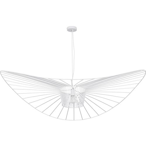 Lampe à Suspension Vertice - Métal - 140cm Blanc