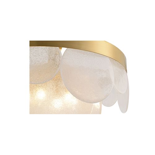 Lampe Suspendue En Verre Design - Loren Doré