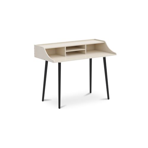 Bureau En Bois Design Style Scandinave - Eldrid Bois Naturel