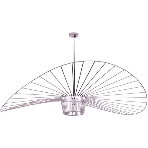 Lampe à Suspension Vertice - Métal - 140cm Rose Doré