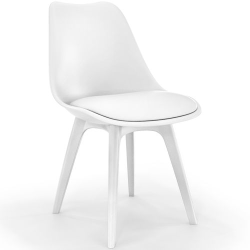 Premium Chaise Brielle Avec Coussin De Style Scandinave  Bleu Clair