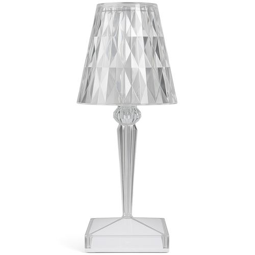 Lampe De Table Portable Transparent - Rechargeable Par USB - Design Moderne - Eleve Transparent