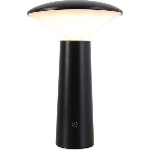 Lampe De Table Rechargeable LED – Lumière à Intensité Variable – Yaren Noir