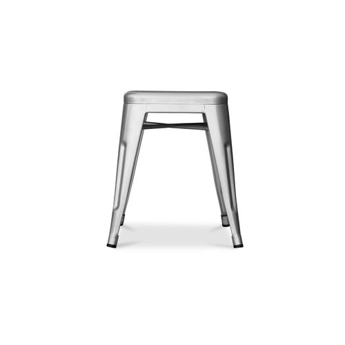 Tabouret Design Industriel - 45cm - Nouvelle Édition - Metalix Rose