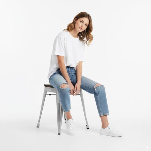 Tabouret De Bar Design Industriel - Bois et Métal - 45 Cm - - Metalix Acier