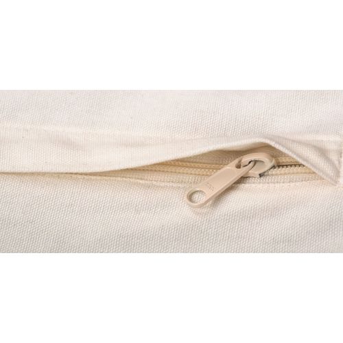 Coussin Carré Design Boho Bali, En Tissu Bouclé Housse + Remplissage - Chewuna Blanc