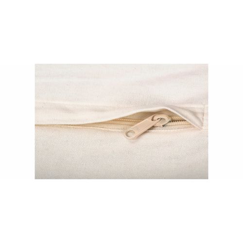 Coussin Carré Design Boho Bali En Coton Housse + Remplissage - Wenda Noir