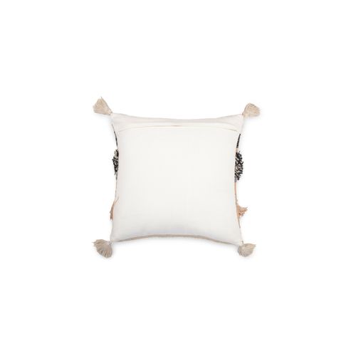 Coussin Carré Design Boho Bali En Coton Housse + Remplissage - Ava Multicolore