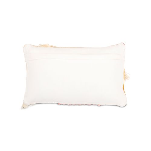 Coussin Rectangulaire Design Boho Bali, En Tissu Bouclé Housse + Remplissage - Geraldine Rose