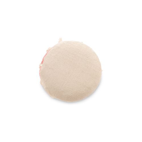 Tabouret Boho Bali Design En Bois De Pin, Coton - Vanessa Bali Beige