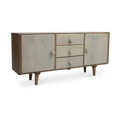 Buffet En Bois - Stile Vintage - Iona Bois Naturel