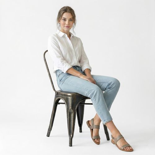 X4 Chaise De Salle à Manger Bistrot Metalix Design En Métal - Bronze Métallisé