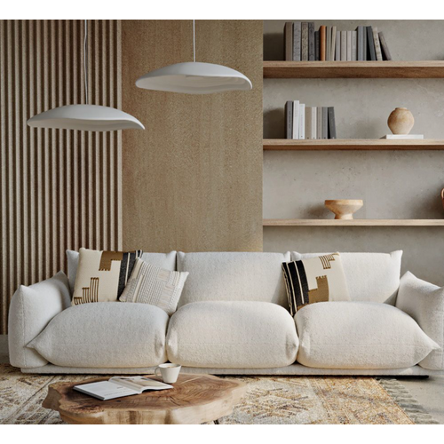 Lampe Suspendue En Résine - Xana Blanc