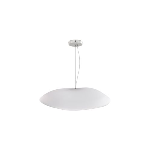 Lampe Suspendue En Résine - Xana Blanc