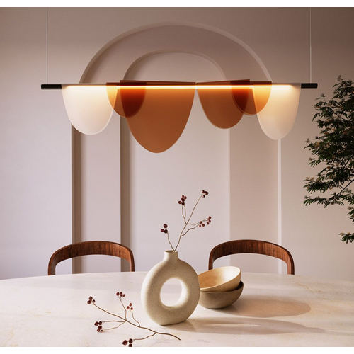 Lampe Suspendue - Design Moderne - Hejt Ambre