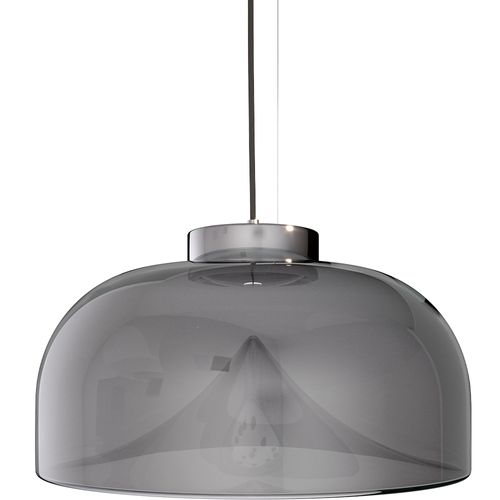 Lampe Suspension En Cristal - Design Moderne - Monai Fumée